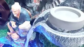 Cool little fountain we saw