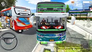 BUS PARIWISATA PMTOH MELIHAT BUS ROSALIA INDAH KECELAKAAN | GAME SIMULATOR