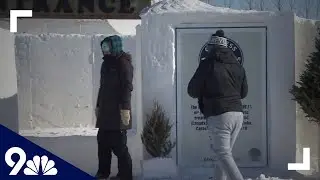 World's largest snow maze opens