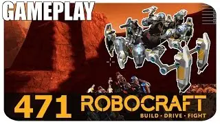 Robocraft Gameplay Tier 10 SMG Walker