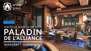 Je te fais VISITER ma MAISON dans WORLD OF WARCRAFT !