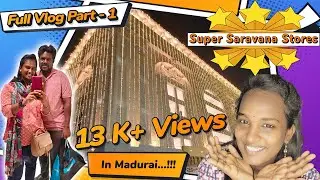 Madurai New Saravana Stores😎4K | All Floorvisit🥳 | Couple Vlog #trending #video #saravanastores #new