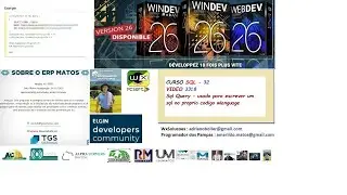DICAS 3318 WINDEV WEBDEV MOBILE Sql Query usado para escrever um sql no proprio codigo wlanguage Sql