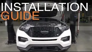 2020+ Ford Explorer ST Front Mount Intercooler Kit Install Guide