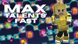 How to max Talents fast😎☠️ in Bedwars
