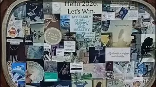 2026 Manifestation Board s2 Time to set goals once again #moodboard #2026 #in_rose_coffeelover 