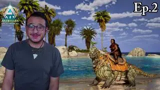I Headed Out Of The Safe Area To Explore & Found Myself A Greater Moschops!! | Ark: Astraeos Ep.2