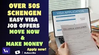 URGENT!  OVER 50s CAN MOVE TO EUROPE & MAKE MONEY - No age limit,  IELTS & degree ( #schengenvisa )