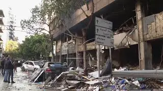 'The scene was very horrifying': Reaction in central Beirut street after deadly Israeli airstrike