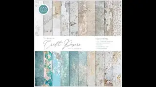 Craft Consortium - Papirblok 30x30 - Test Of Time - CCEPAD033