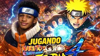 jugando Naruto Shippuden &uacute;ltimate ninja IMPACT parte 4