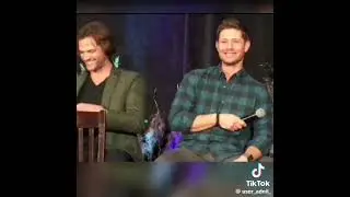 A funny interaction with a fan in the supernatural meet thing