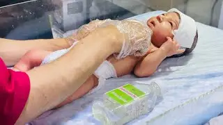 HIE Grade 2 Baby Physiotherapy with Liquid Paraffin | Day 2 in NICU | Baby Care Series Ep 1