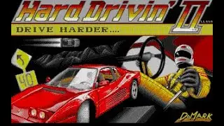 Hard Drivin' II - Drive Harder Review for the Atari ST by John Gage