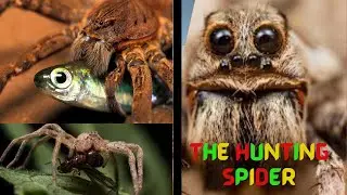 The hunting spider | spider man | insect | මකුළුවා | Araneae | Arachnid | the hunter | unseen nature