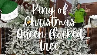 The Ultimate Flocked Christmas Tree Review: KING OF CHRISTMAS