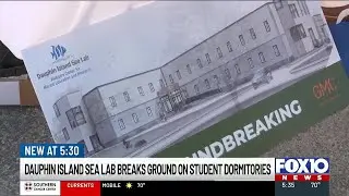 Dauphin Island Sea Lab breaks ground on new dormitories