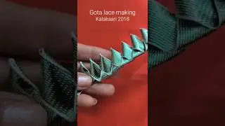 gota lace making #shorts