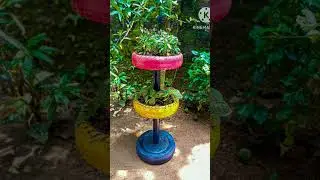 old tyre hanging ideas