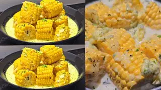 Сладкая кукуруза в сливочном масле. Больше не нужно жарить. Готовьте таким образом!