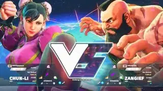 ffffffffggggggg (Chun Li) Vs Drexo (Zangief) [Street Fighter 5 Beta]