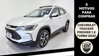 CHEVROLET TRACKER PREMIER 1.2 TURBO ANO 2022  VALE MUITO A PENA CONHECER COD239
