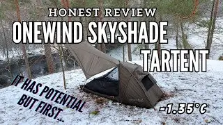 Onewind Skyshade Tartent | Real Test & Honest Review | Winter Solo Camping