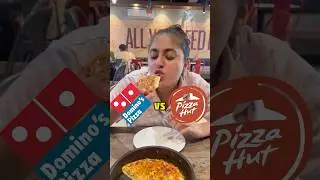Domino&rsquo;s VS Pizza Hut 🍕 #margherita