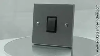 Edwardian Classic Satin Chrome Sockets & Switches