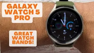Galaxy Watch 5 Pro — отличные ремешки для часов