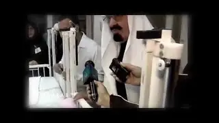 زيارة الملك عبدالله للعراقية فاطمة والزهراء ورسالة لشعب #العراق الشقيق #kingabdullah