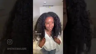 👉🏾STRETCH YOUR NATURAL HAIR WITH NO HEAT #shortsfeed #ytshort   #subscribe  #youtubeshorts #ytshort