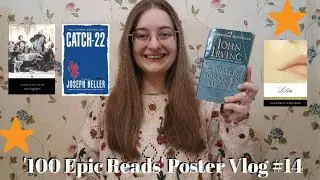 100 Epic Reads of a Lifetime Poster Reading Vlog #14 | Bailey's Book Bites