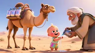 Camel On Desert Sands 🐫🏜️ | Animal Learning Song for Kids | Learn Desert Animals