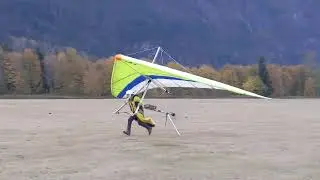 (2022) My electric harness for hang gliders &ndash; first prototype takeoff