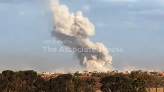 Tanks and smoke seen at Israeli-Gaza border