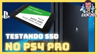 Testando SSD no meu PS4 PRO #playstation #ps4 #ssd