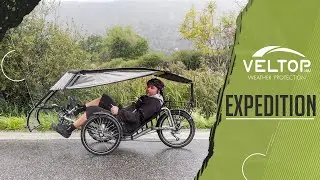 VELTOP EXPEDITION - Regenschutz f&uuml;r Liegerad Trike