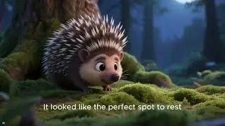 ESL Bedtime Story for Kids 🌙 Little Porcupine | Easy English A1