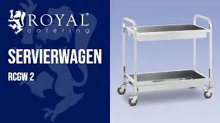 Servierwagen Royal Catering RCGW 2 | Produktvorstellung 10010080