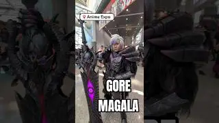 Gore Magala Armor Set, Monster Hunter Cosplay during anime expo #monsterhunter #cosplay #gaming