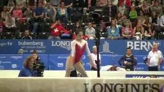 2016 European Championships Seda Tutkhalian RUS FX Senior Team Final