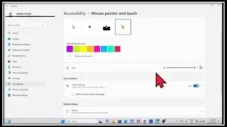 How To Change Cursor Size and Colour 2024 #viralvideo #new #trending