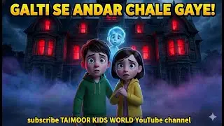 GALTI SE ANDAR CHALE GAYE! 😱 | BHOOTIYA HAVELI | Hindi Horror Cartoon Story