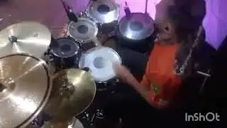 Eu quero mais David Quinlan ( cover Band) #drumcam #livedrums 
