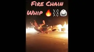 Fire Chain Whip 🔥 ⛓ #shorts