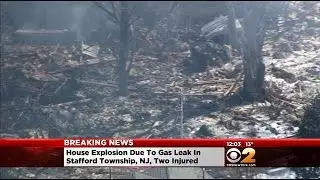 Natural Gas Blast Destroys Home, Injures 5 In New Jersey
