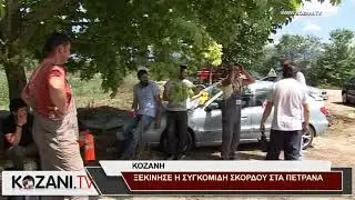 Η συγκομιδή σκόρδου στα Πετρανά Κοζάνης