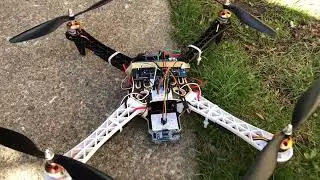 Self-Stabilizing Arduino MEGA 2560 Quadcopter UAV Using PID Control: Integration & Flight Tests