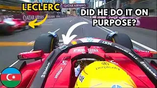 What You Didn&rsquo;t See: Hamilton Ignores Team Orders Against Leclerc | Baku GP F1 2025